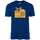 Skateland - Los Angeles, CA - Vintage Roller Rink - Unisex T-Shirt