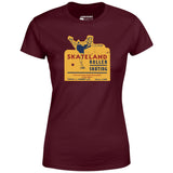 Skateland - Los Angeles, CA - Vintage Roller Rink - Women's T-Shirt