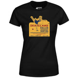 Skateland - Los Angeles, CA - Vintage Roller Rink - Women's T-Shirt
