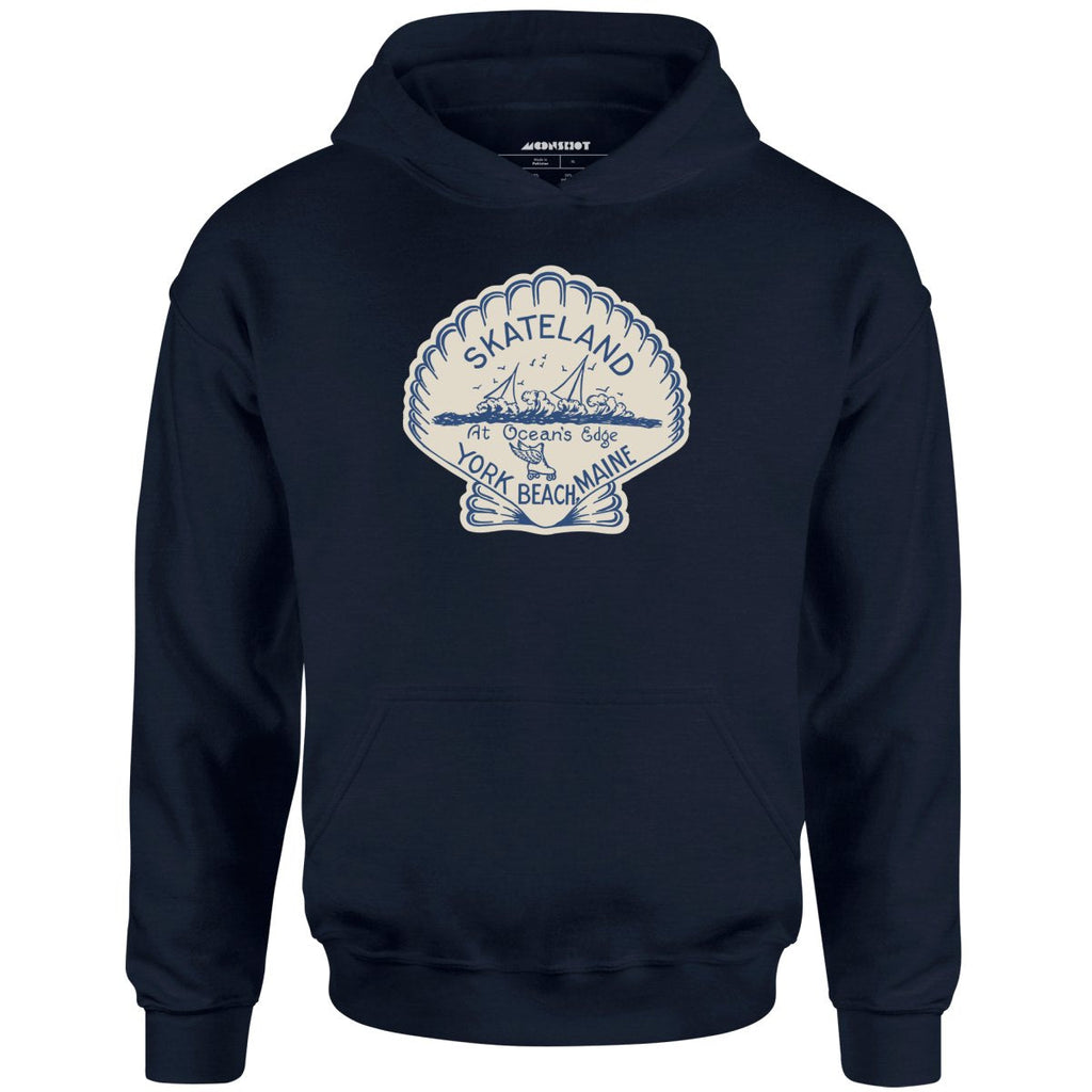 Skateland - York Beach, ME - Vintage Roller Rink - Unisex Hoodie