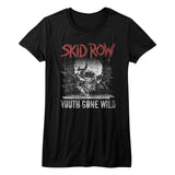Skid Row Graffiti Gone Wild Womens T-Shirt