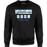 Skylanes Bowl - El Paso, TX - Vintage Bowling Alley - Unisex Sweatshirt