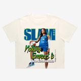 SLAM Women's Crop Cover Tee - Napheesa Collier (SLAM 257)