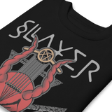 Slayer Devil's Horns Vintage Jumbo Print Sweatshirt