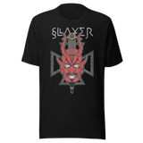 Slayer Devil's Horns Vintage Jumbo Print T-Shirt