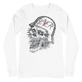 Slayer - Stamped Skull Long Sleeve T-Shirt
