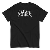 Slayer - White Drip Logo T-Shirt