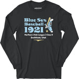 Smithfield Blue Sox - Utah - Vintage Defunct Baseball Teams - Long Sleeve T-Shirt