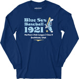 Smithfield Blue Sox - Utah - Vintage Defunct Baseball Teams - Long Sleeve T-Shirt