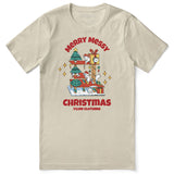 Messy Christmas Cat T-Shirt