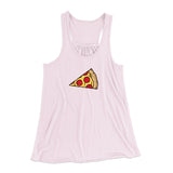 Pizza Slice Couple's Shirt Women's Flowey Racerback Tank Top