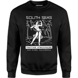 South Seas - San Diego, CA - Vintage Tiki Bar - Unisex Sweatshirt