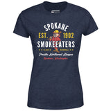 Spokane Smoke Eaters - Washington - Vintage Defunct Baseball Teams - Women's T-Shirt