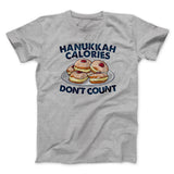 Hanukkah Calories Don't Count Funny Hanukkah Men/Unisex T-Shirt