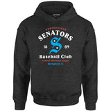 Springfield Senators - Illinois - Vintage Defunct Baseball Teams - Unisex Hoodie