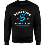 Springfield Senators - Illinois - Vintage Defunct Baseball Teams - Unisex Sweatshirt