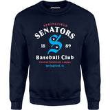 Springfield Senators - Illinois - Vintage Defunct Baseball Teams - Unisex Sweatshirt