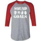 Squad Goals - A-Team - 3/4 Sleeve Raglan T-Shirt