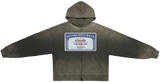 Social Security Destroyed Dystopian Zip-Up Hoodie