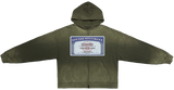 Social Security Destroyed Dystopian Zip-Up Hoodie