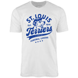 St. Louis Terriers - Missouri - Vintage Defunct Baseball Teams - Unisex T-Shirt