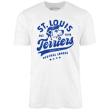 St. Louis Terriers - Missouri - Vintage Defunct Baseball Teams - Unisex T-Shirt