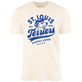 St. Louis Terriers - Missouri - Vintage Defunct Baseball Teams - Unisex T-Shirt