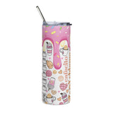 Cafecito Y Chisme Stainless steel tumbler