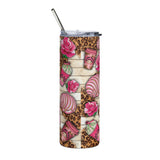 Little Chingona Cafecito Stainless steel tumbler