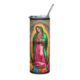 La Virgen Maria Stainless steel tumbler