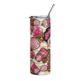 Little Chingona Cafecito Stainless steel tumbler