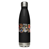 Chingon Stickers Print Stainless steel water bottle