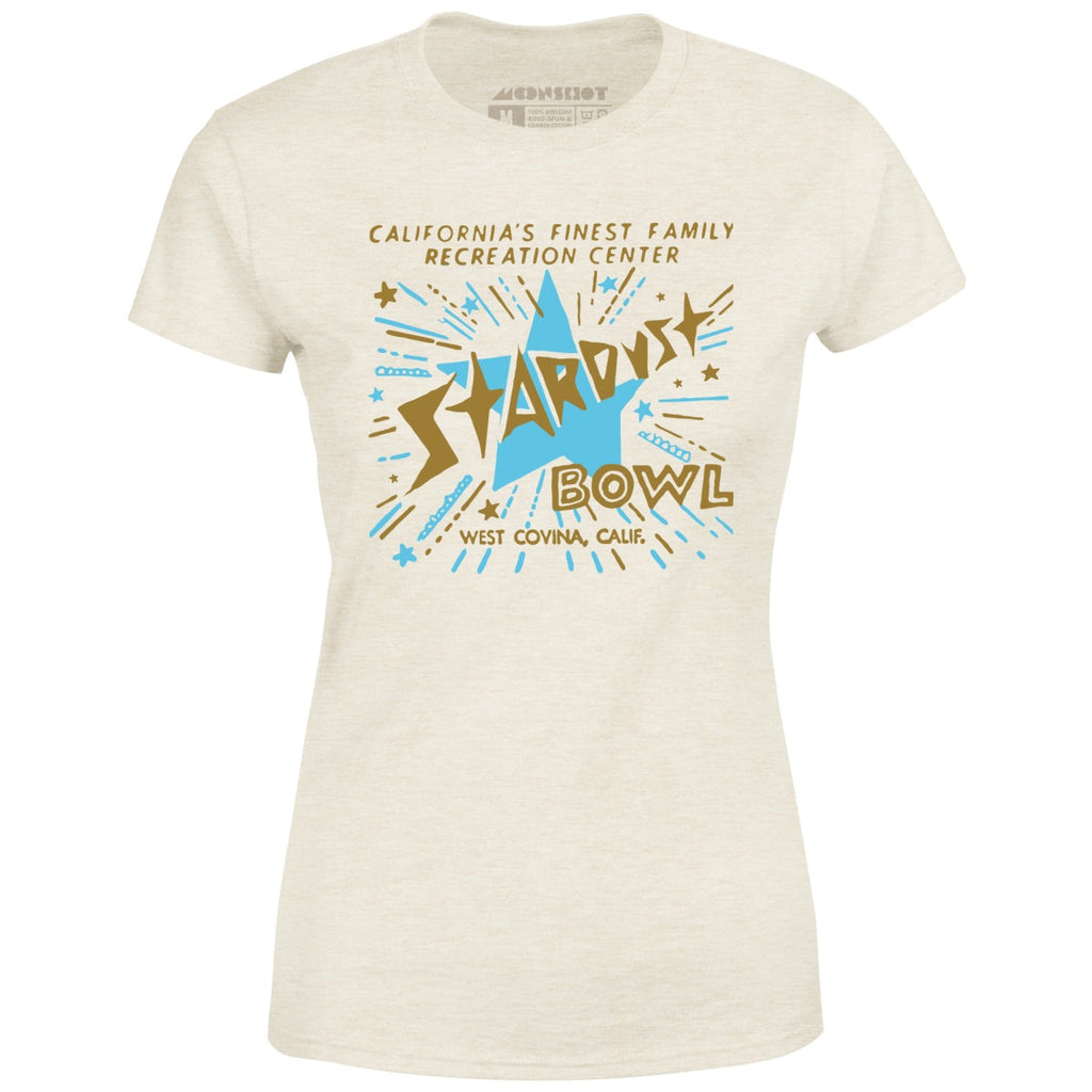 Stardust Bowl - West Covina, CA - Vintage Bowling Alley - Women's T-Shirt
