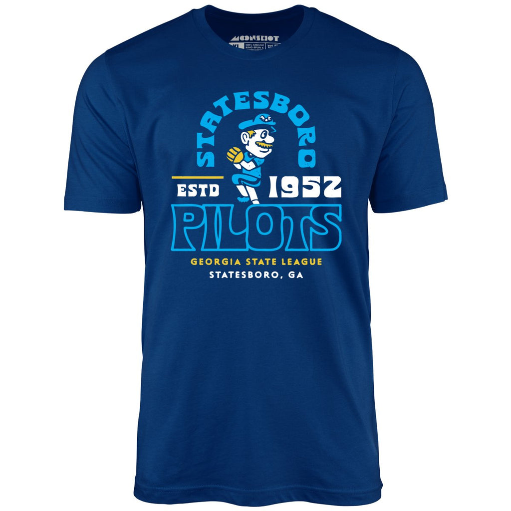 Statesboro Pilots - Georgia - Vintage Defunct Baseball Teams - Unisex T-Shirt