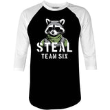 Steal Team Six - 3/4 Sleeve Raglan T-Shirt