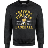 Stockton River Pirates - California - Vintage Defunct Baseball Teams - Unisex Sweatshirt
