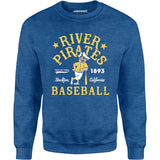 Stockton River Pirates - California - Vintage Defunct Baseball Teams - Unisex Sweatshirt