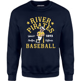 Stockton River Pirates - California - Vintage Defunct Baseball Teams - Unisex Sweatshirt