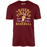 Stockton River Pirates - California - Vintage Defunct Baseball Teams - Unisex T-Shirt