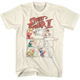 Street Fighter - 2 Comic T-Shirt