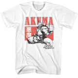 Street Fighter - Akuma Character Block T-Shirt