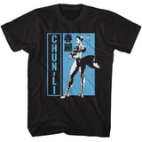 Street Fighter - Chun Li BW Character Pose T-Shirt