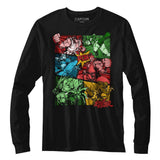 Street Fighter Comic Long Sleeve Boyfriend Tee