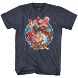 Street Fighter Group Circle T-Shirt
