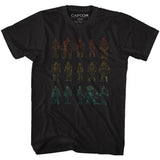 Street Fighter Outlines T-Shirt