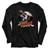 Street Fighter Punchy Long Sleeve Boyfriend Tee