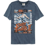 Street Fighter Ryu W Various Game Scenes Comfort Colors T-Shirt