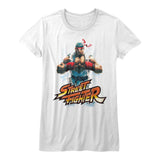 Street Fighter Ryu Womens T-Shirt
