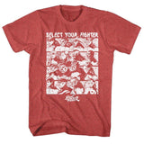 Street Fighter Select Screen T-Shirt
