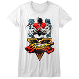 Street Fighter Streetfighta Womens T-Shirt